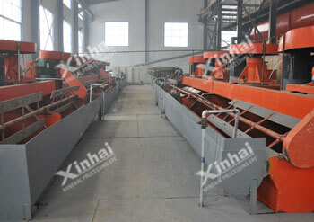 Yantai 330000t/a Molybdenum Tungsten Ore Dressing Project