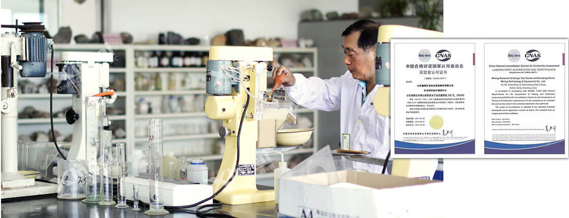 Mineral Dressing Research Room 